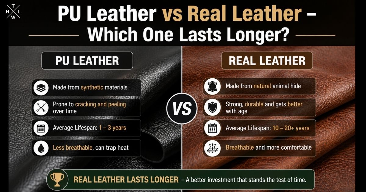 PU Leather vs Real Leather – Which One Lasts Longer?