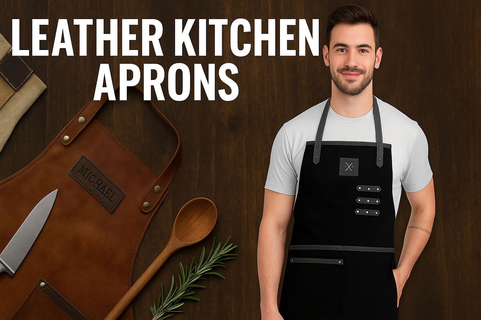 Leather Kitchen Aprons