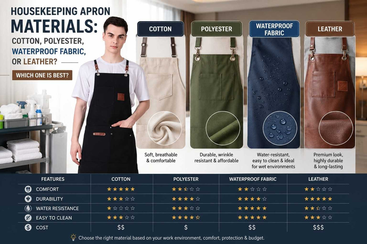 Apron Example Best Fabric for Housekeeping Aprons: Complete Comparison Guide
