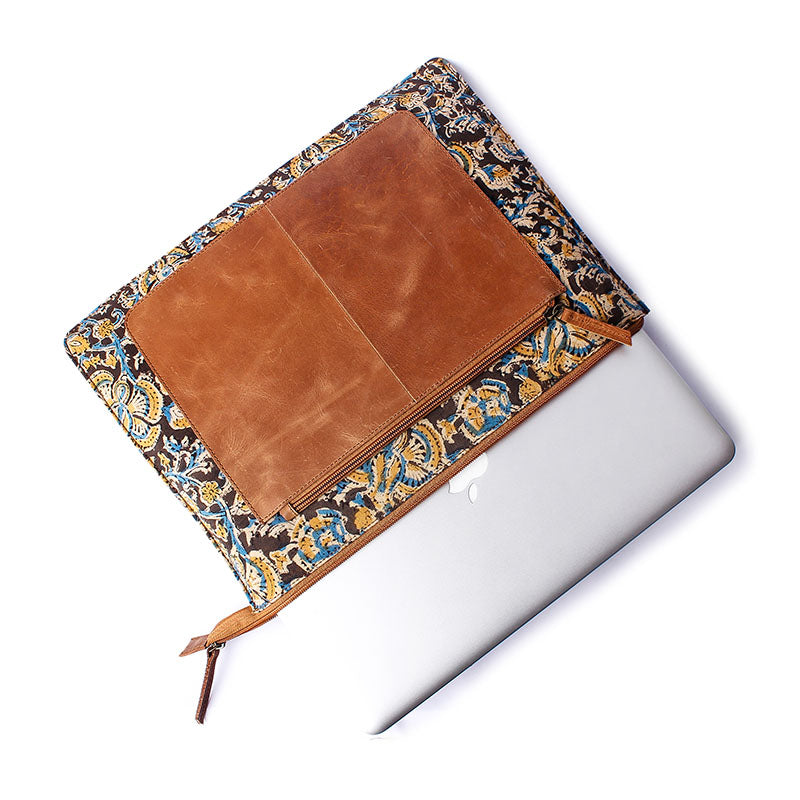 dell leather laptop case