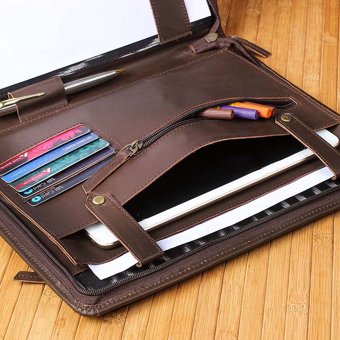 A4 Zipper File Folder