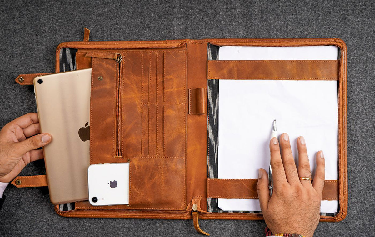 Leather File Folder