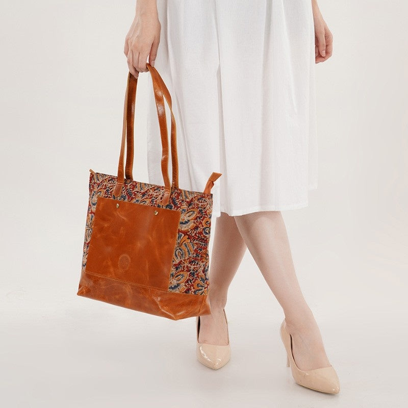 Leather Tote Bag