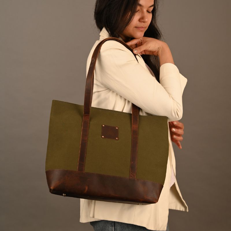 Tote Bag With Laptop Compartment