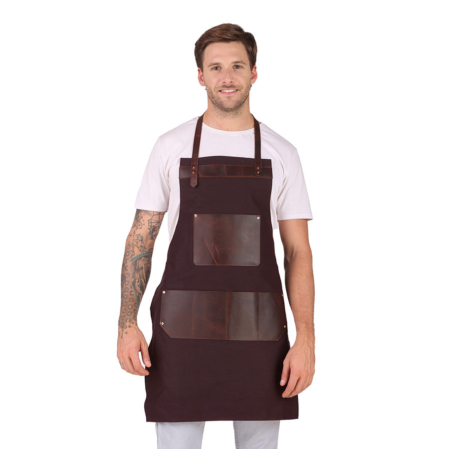 Leather Welding Apron | Custom & Personalised Leather Aprons