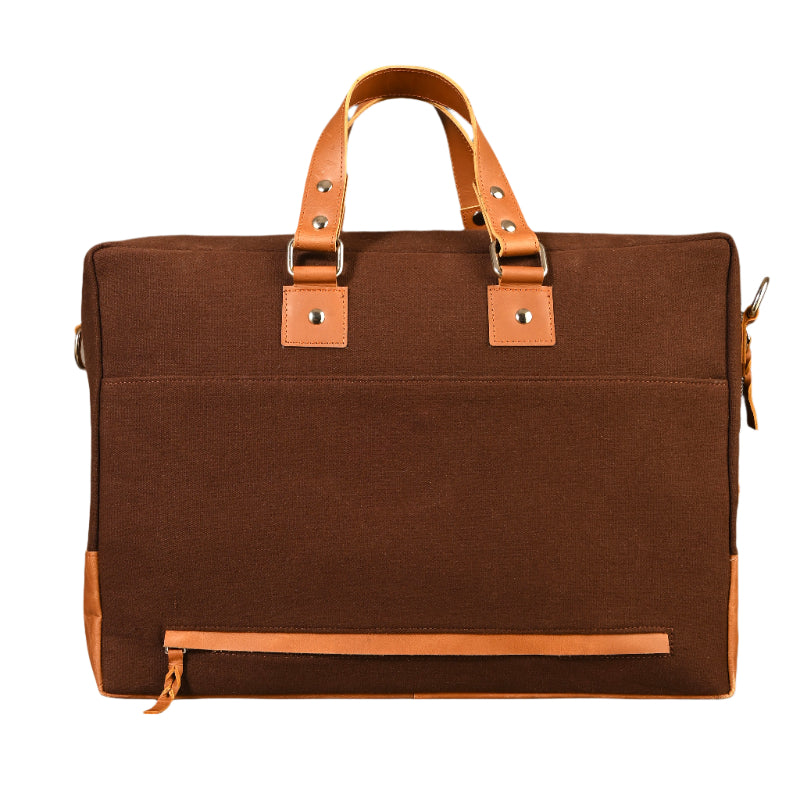 Breeze Canvas Laptop Bag 002
