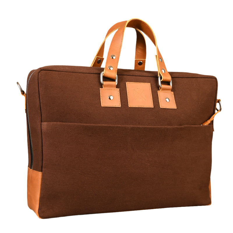Breeze Canvas Laptop Bag 002
