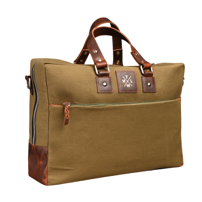 Breeze Canvas Laptop Bag

