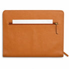 zipper leather file folder
