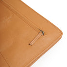 corner side leather file folder