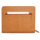 zipper leather file folder