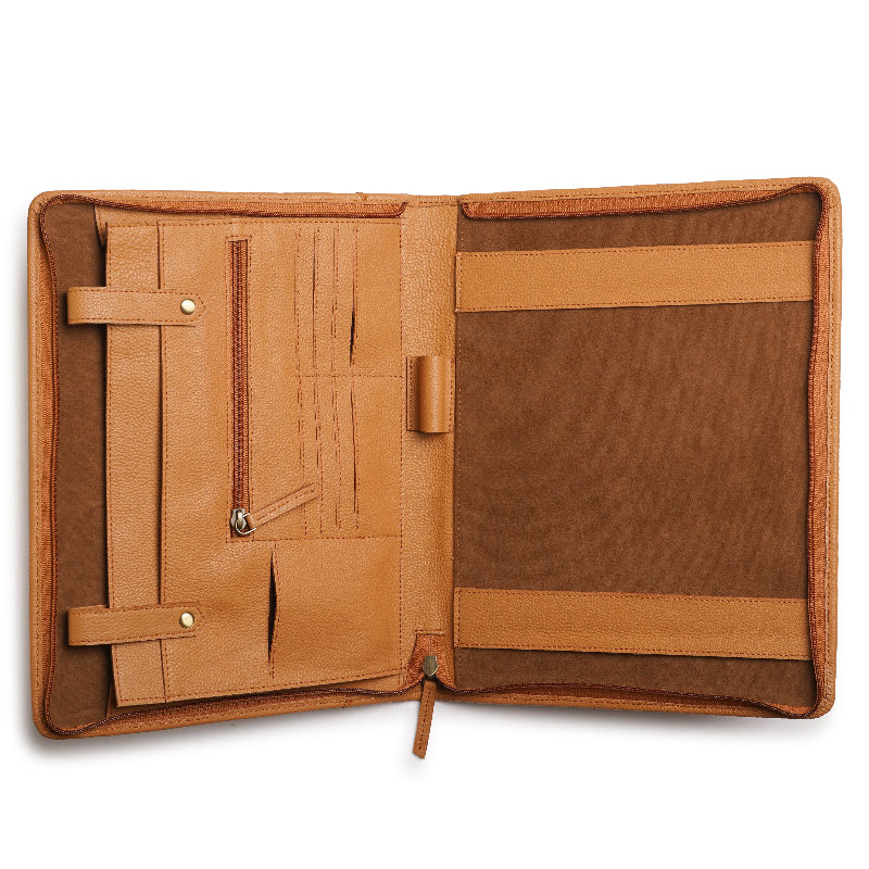 Tan color document file folder