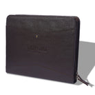 certificate file folder leather