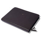 leather file folder with zipper​