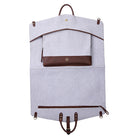 suit cover bags back side with zipper