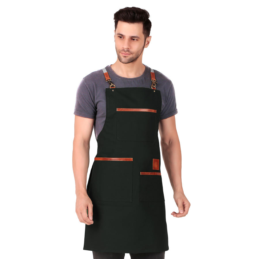 Men Cooking Apron Professional Chef Aprons