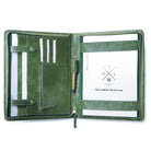 mens suit cover green 