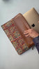 kalamkari leather laptop sleeve